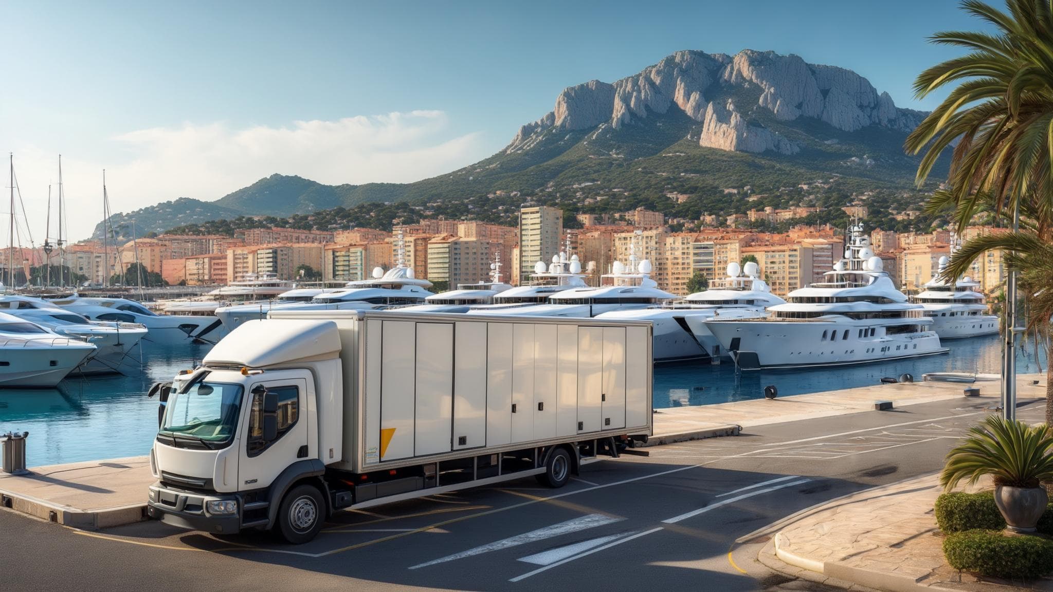 Monte-meuble en intervention à Draguignan (83) — Azur Levage
