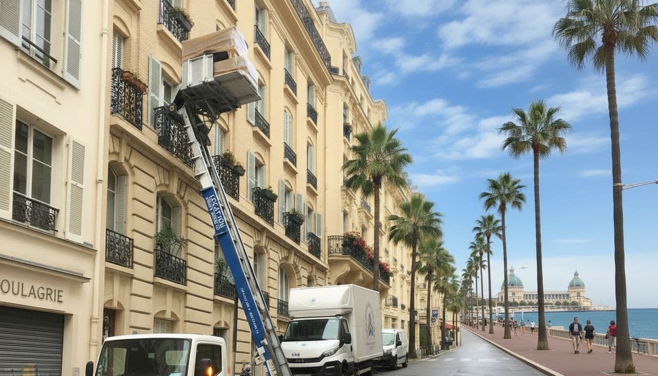 Intervention monte-meuble à proximité de Draguignan