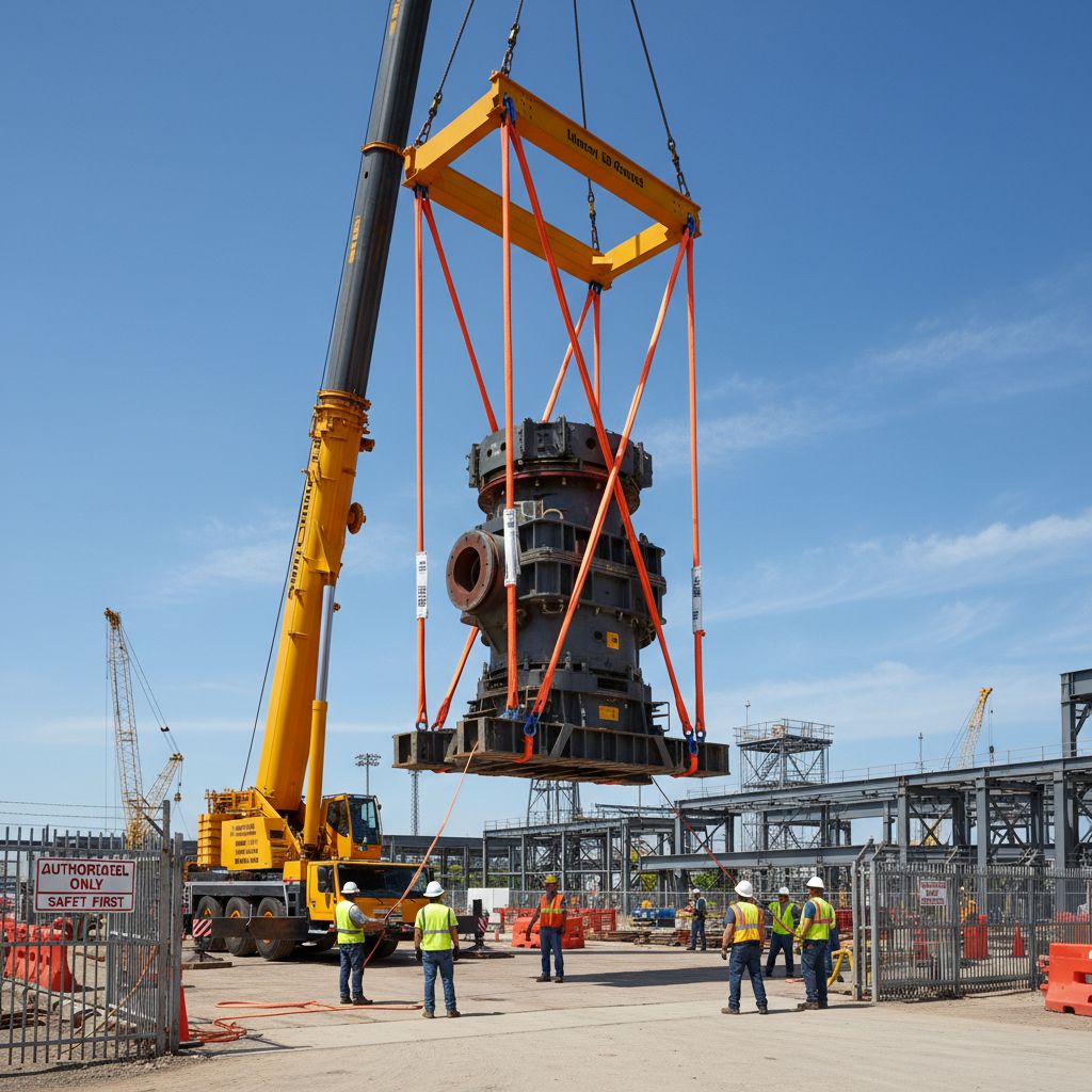 Levage matériel lourd
